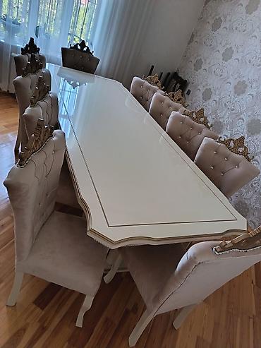 Masa dəsti satılır 900₼. Çox az istifadə olunub. 10 oturcağı lalafo.az -da Masa dəsti satılır 900₼. Çox az istifadə olunub. 10 oturcağı