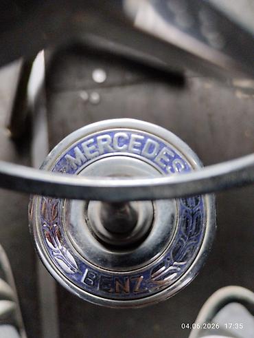 w211 молдинг: Эмблема-орнамент на капот Mercedes-Benz (звезда на пружинной ножке) с — 2