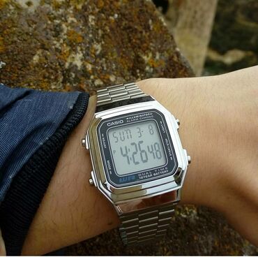 японские часы: Casio retro ! Самый большой ассортимент ! ___ Функции : секундомер