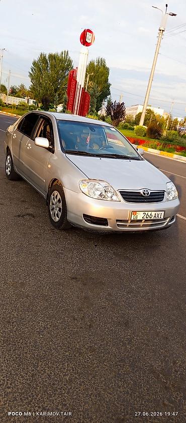 авто ярис: Toyota Corolla: 2003 г., 1.8 л, Автомат, Бензин, Седан — 2