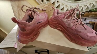 Women's Sneakers and athletic shoes: Balenciaga, 38, bоја - Roze — 10