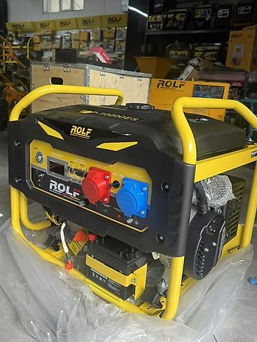 садовое: Инверторный бензиновый генератор ROLF TOP-6500E Ключевые — 7