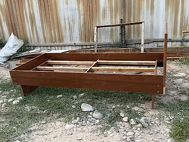 bunk bed: Односпальная кровать, Б/у, С матрасом, длина - 195 см — 3