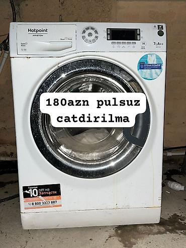 par utusu: Hotpoint Ariston önyükləməli paltaryuyan maşın - Yük: 7 kq - Enerji — 1