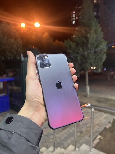 Apple iPhone: IPhone 11 Pro Max, 256 GB, Space Gray, Zəmanət