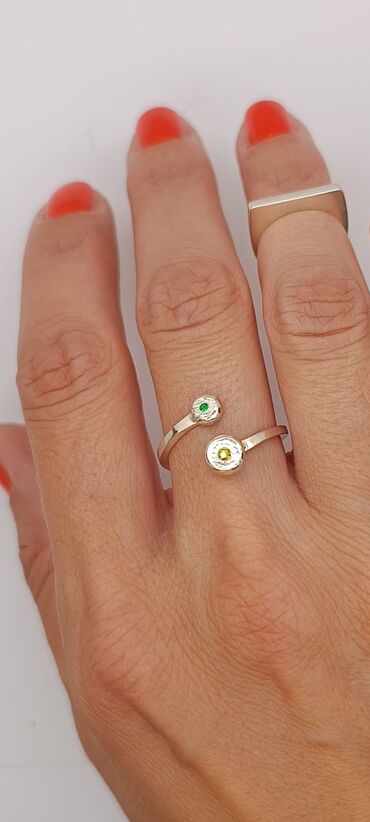 Minđuše: Pirsing, Handmade, Materijal: Srebro — 5