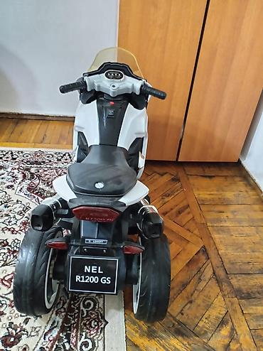 Uşaq üçün elektrik maşınları: Uşaq üçün elektrikli üçtəkərli motosiklet – NEL R1200 GS stili - Güc — 3