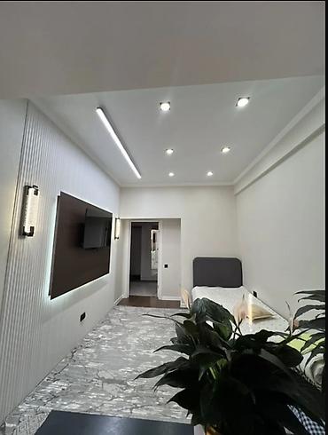 Батирлер: 1 бөлмө, 50 м², Туңгуч мкр Элитка, 3 кабат, Евро оңдоо — 4