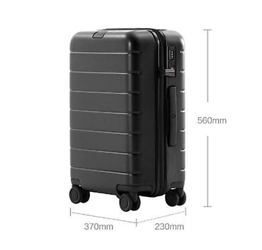 чехол для чемодана: Чемодан Xiaomi Mijia Suitcase 20 дюймов (MJLXXPCRM) черный,серый — 4