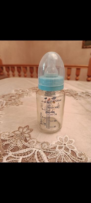 Şüşə uşaq butulkası – 125 ml - Həcm: 125 ml (25–125 ml arası dəqiq