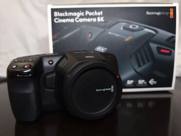 видеокамера: BLACKMAGİC Pocket cinema camera 6k Sigma 18-35 f1.8 yenidən fərqsizdi