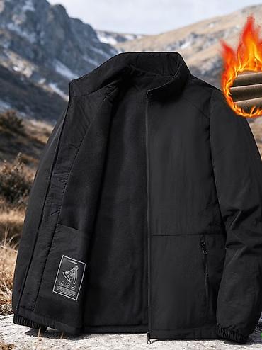 nike tech flecee: Мужская утеплённая куртка с флисовой подкладкой - Тёплая флисовая — 3