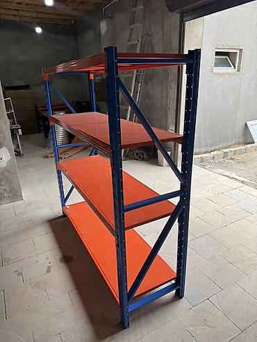 ətir dukanı: Anbar və mağazalar üçün metal rəf sistemi - Konstruksiya: ağır — 3