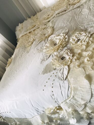 Örtüklər: Yataq üçün rəng - Bej Yataq örtüyü — 6