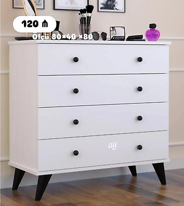 Komodlar: *Kamod* – yeni sifarişlə hazırlanır Rəng seçimi mövcuddur. Ölçü: 80 × — 1