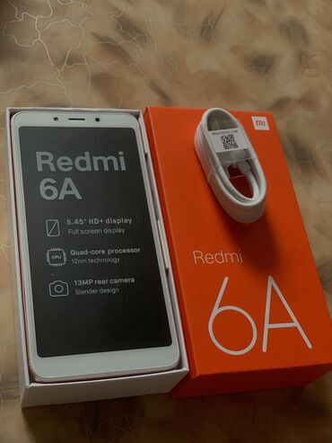 б у телефоны redmi: Xiaomi, Redmi 6A, Новый, 16 ГБ, цвет - Розовый