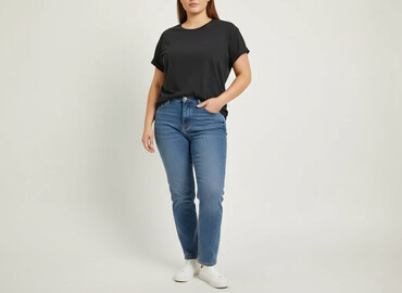 oversized t shirty basic: Футболка жіноча, розмір 2XL