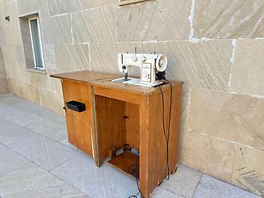 Tikiş maşınları: Tikiş maşını Chayka, İşlənmiş,Elektromexaniki, 1 saplı, Ünvandan götürmə — 1