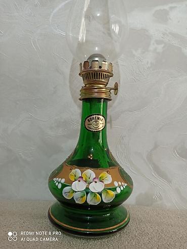 Bohemia şüşə neft lampası – Çexoslovakiya istehsalı - Brend/işarə lalafo.az -da Bohemia şüşə neft lampası – Çexoslovakiya istehsalı - Brend/işarə