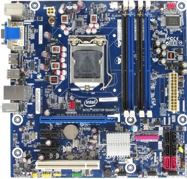 купить системный блок для компьютера: Энелик плата, Колдонулган, Intel, LGA1156, Micro-ATX, ПК үчүн