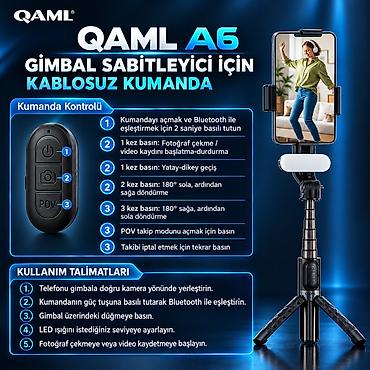 gps navigator satisi: Whatsappa yazın yanlız yenidi istfade olunmayıb QAML A6 Əl Gimbal — 3