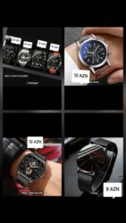 каталог ювелирных изделий в баку: Yeni, Qol saatı, rəng - Qara