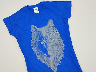relab niebieska: JHK, T-shirt damski, rozmiar S — 1
