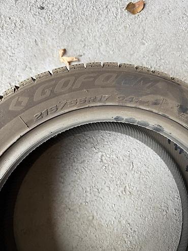Зимняя шина Goform размером 215/55 R17, индекс нагрузки и скорости