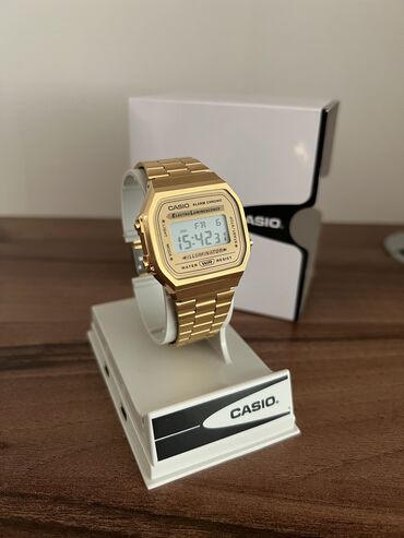 tissot saat qiymeti: Наручные часы, Casio, цвет - Золотой