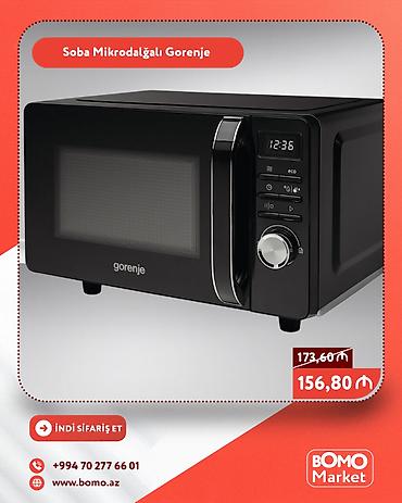 gorenje mikrodalga: 🔥 Soba Mikrodalğalı Gorenje MO20S4BC ✅ Marka: Gorenje ✅ Gücü: 700 — 1