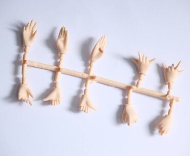 памперс 5: Дополнительные кисти рук для кукол Блайз (Blythe) - телесно-бежевого