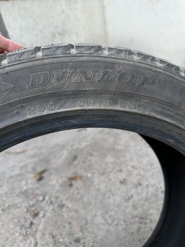 24545 r17: Шины 245 / 45 / R 19, Зима, Б/у, Комплект, Легковые, Япония, Dunlop