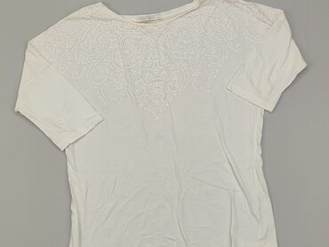 białe bluzki krótki rękaw: Bluzka Damska, Reserved, L, stan - Dobry