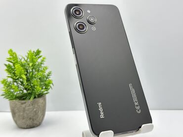 телефон редми 15: Redmi, Redmi 12 5G, Колдонулган, 256 ГБ, түсү - Кара, 2 SIM