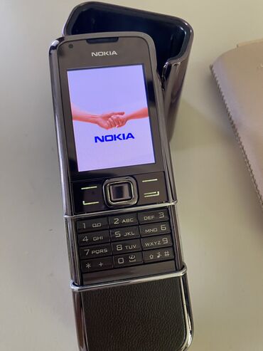 telefon nokia 8800: Nokia 8000 4G, rəng - Qəhvəyi, Düyməli