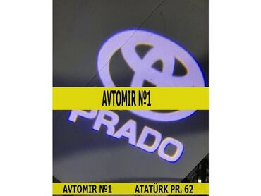 prado satışı: "prado" qapı logo işığı bundan başqa hər növ avtomobi̇l