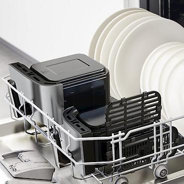 Mətbəx texnikası: Aerofritür Tefal Easy Fry Dual Basket 1510002423 - Brend: Tefal — 4