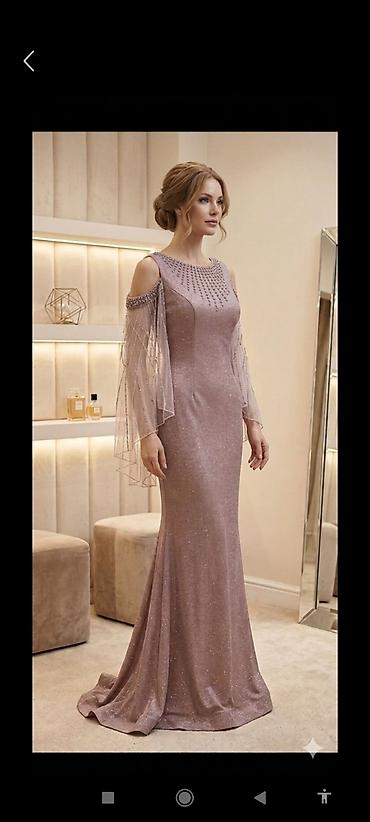 1 dəfə geyinilib yeni kimidir Zərif gecə/libas modeli - Rəng