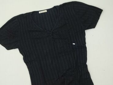 czarne eleganckie bluzki plus size: Women's blouse, size S (EU 36)