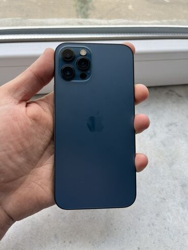 iphone qulaqliq: IPhone 12 Pro, Pacific Blue, Face ID