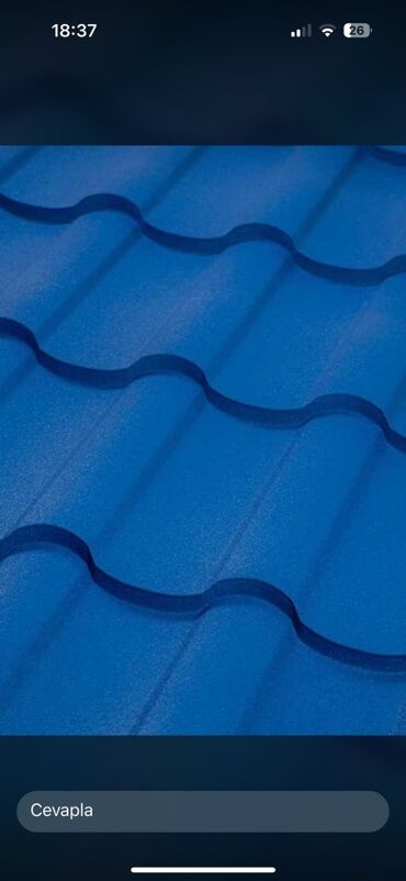 Çerepitsa: Metal dam örtükləri, rəng - Yaşıl — 17