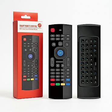 АЭРО - МЫШЬ, БЕСПРОВОДНАЯ МИНИ - КЛАВИАТУРА MX3+ AIR MOUSE (2.4GHZ)