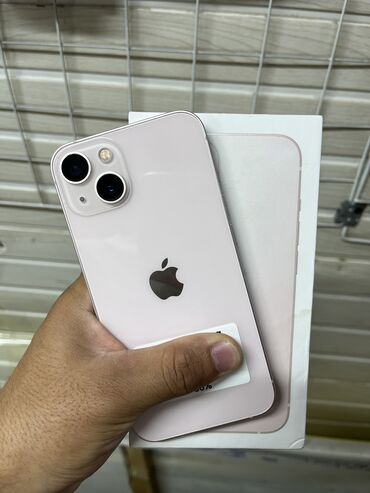 Apple iPhone: IPhone 13, 128 ГБ, Розовый, Зарядное устройство, Защитное стекло, Чехол, 87 %