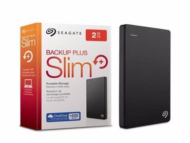 xarici sert disk: Xarici Hard Disk "Seagate Backup Plus Slim 2TB"