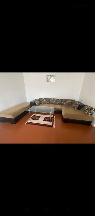 Ev üçün mebel: Künc divan, Bazasız, Parça