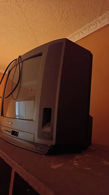 шарп: Японский качественный рабочий телевизор Sharp (кинескопный, CRT) — 2