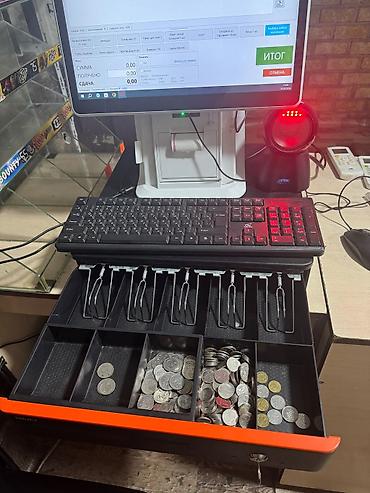 термопринт: POS-комплект для розничной точки Состав: - Двухэкранная POS-система — 2