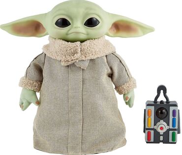 Pultla kontrol edilenhərəkətli Star Wars Yoda. Təzə bağlı paketdə