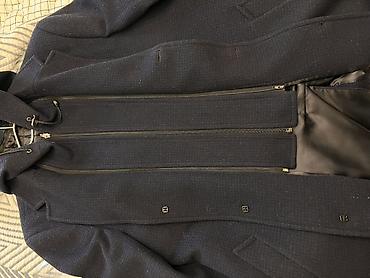 пальто италия: Мужское пальто MABRO Classic - Цвет: темно‑синий (navy) - Крой — 6