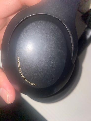 mic mini: Беспроводные накладные наушники Remax RB-900HB - Форм‑фактор — 3
